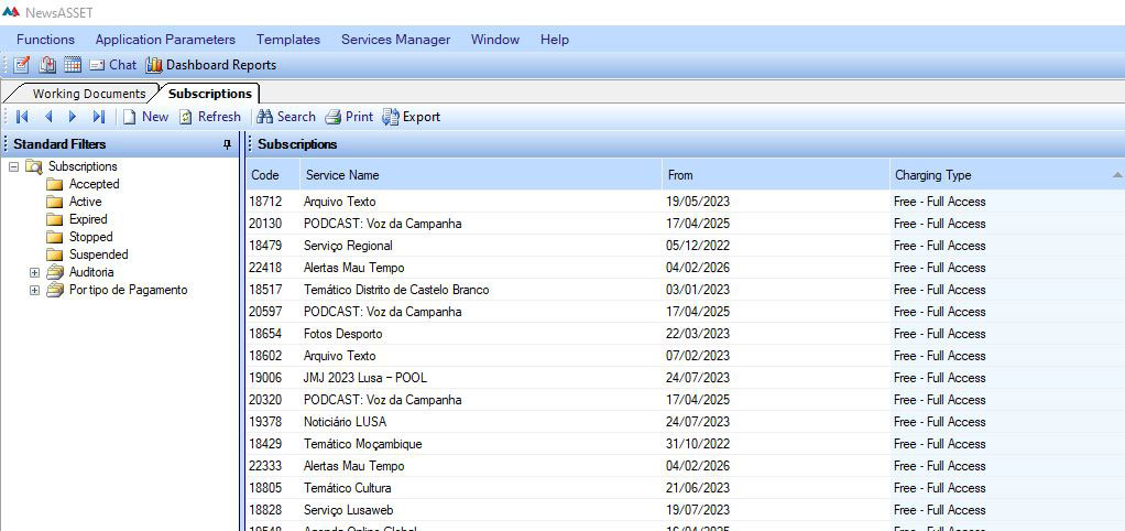 É lançado um novo portal, (mantendo o endereço www.lusa.pt), em simultâneo com o novo sistema de backoffice.