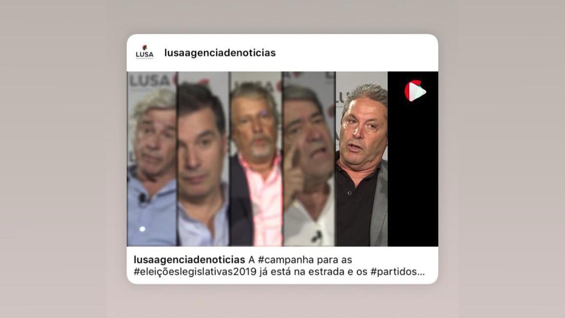 É feita a primeira publicação no Instagram,