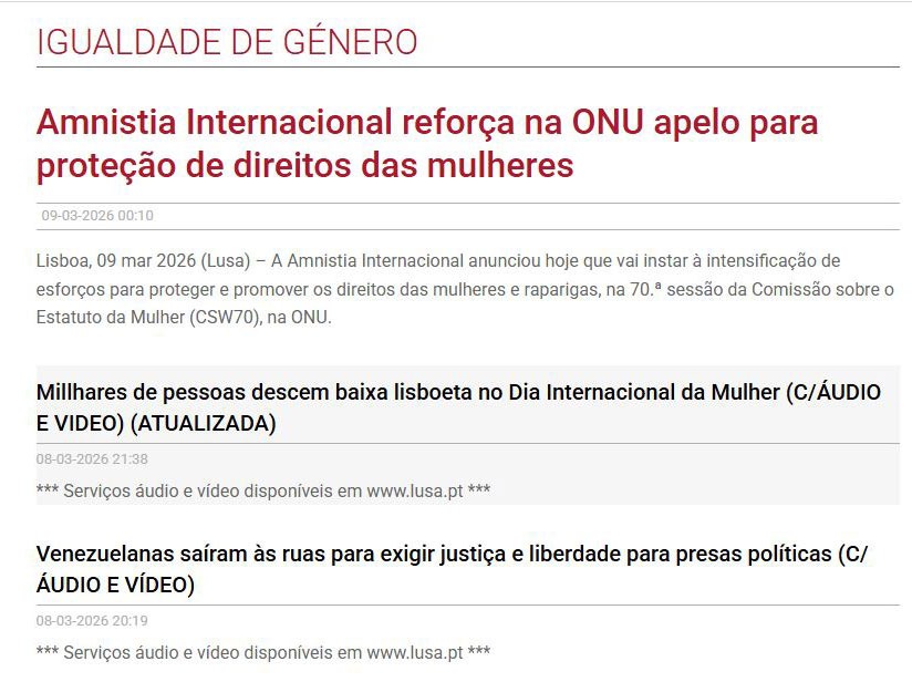 A Lusa associa-se ao IGEN